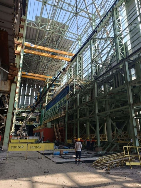 İsdemir Vakum Altında Gaz Giderme Tesisi