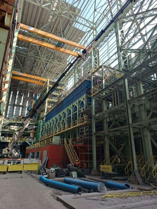 İsdemir Vakum Altında Gaz Giderme Tesisi