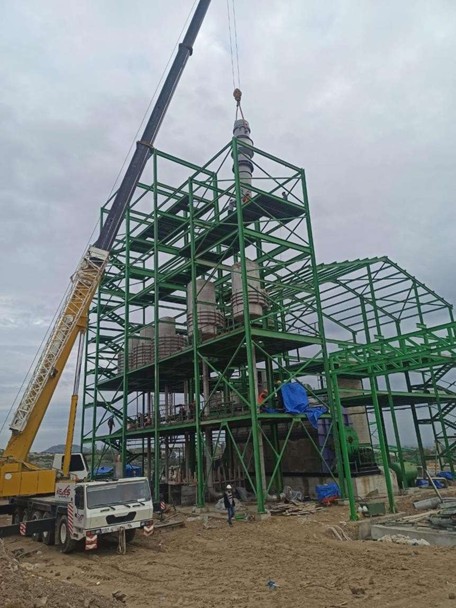 Green Energy Dryer Tesisi Borulama Montajı