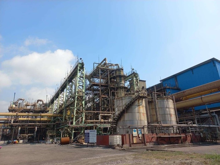 İsdemir Kok Yan Ürünler Tesisi Amonyak Kolonu Yapılması