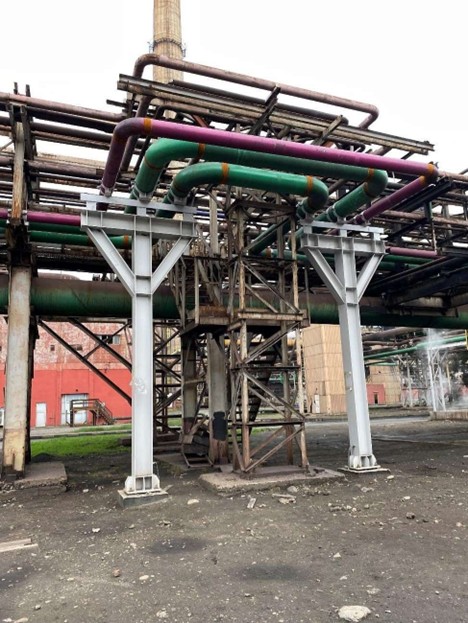 İsdemir Kok Yan Ürünler Tesisi Amonyak Kolonu Yapılması