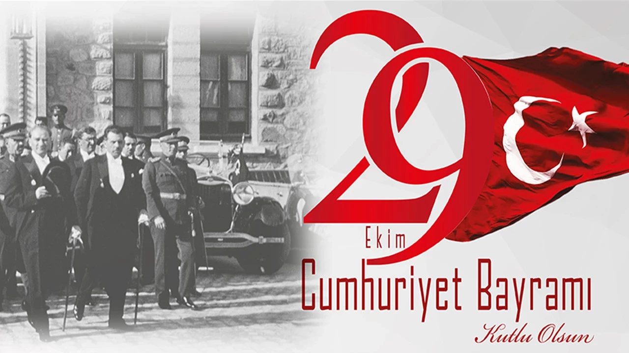 29 EKİM CUMHURİYET BAYRAMI KUTLU OLSUN!